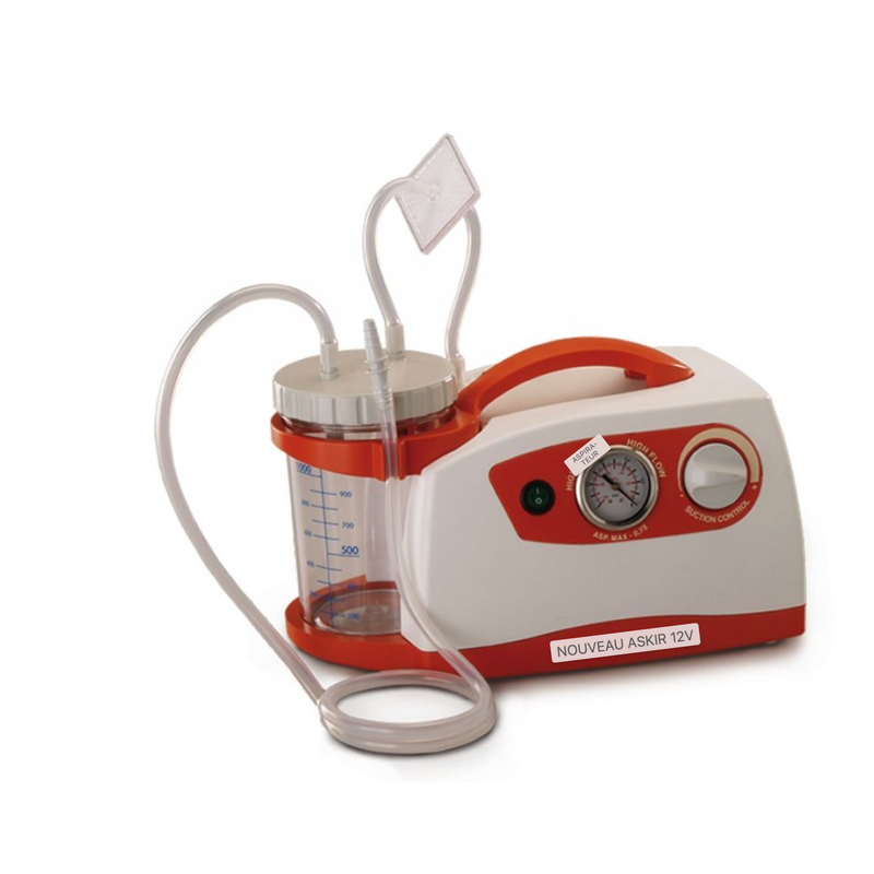 Aspirateur 12V 25L/Min, Utilisation Continue, Aspiration Max. 0.75 Bar NOUVEAU ASKIR 30 12V – vue principale