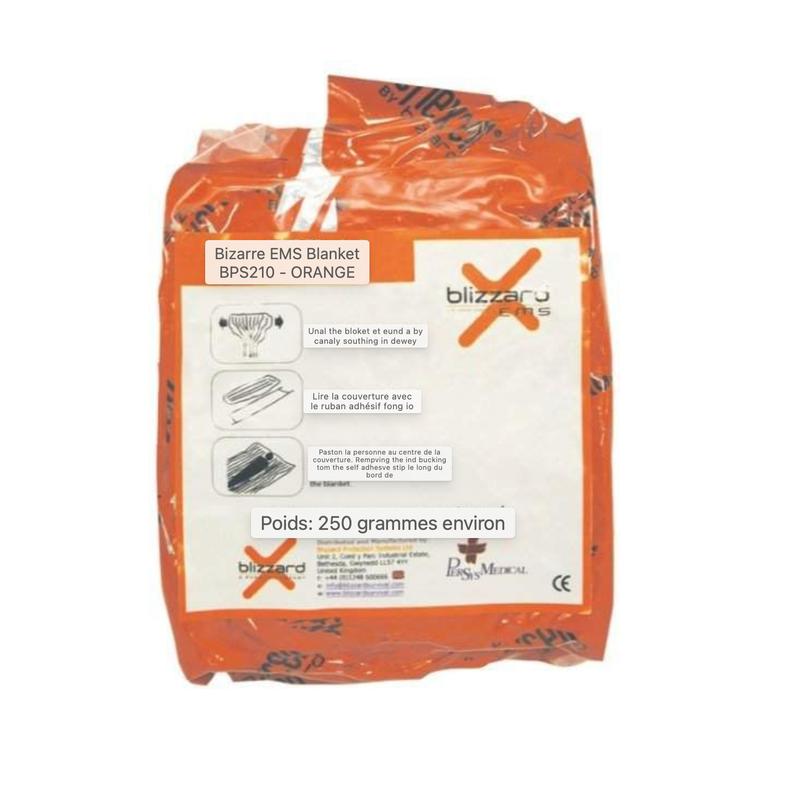 Couverture Blizzard EMS - Emballé sous vide – vue principale