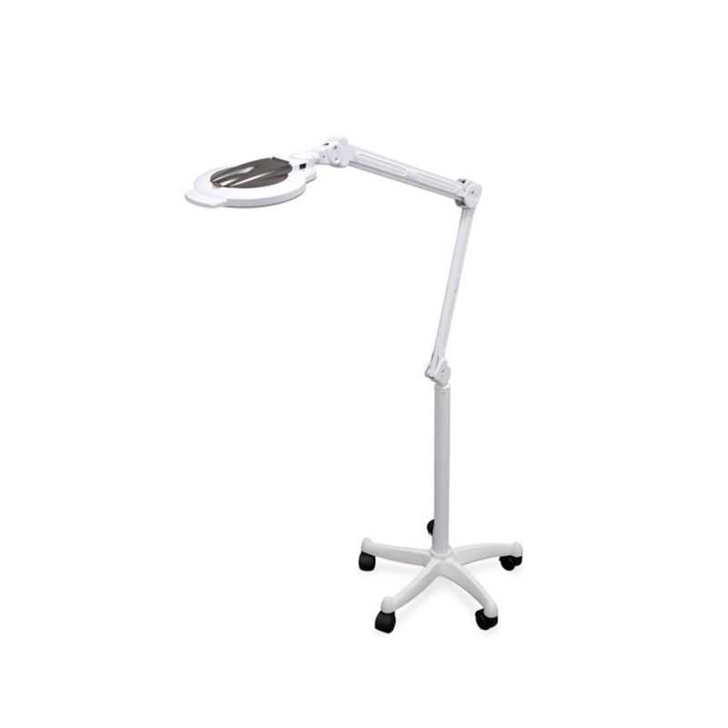 Lampe loupe LED sur pied et lentille de 3 et 8 grossissements – vue principale